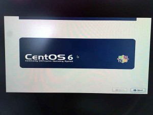 CentOSインストーラーのタイトル