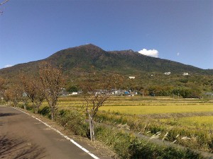 りんりんロードから筑波山