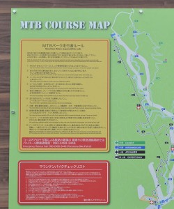 MTBのコースマップ