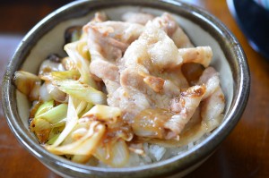 みに丼「生姜焼丼」